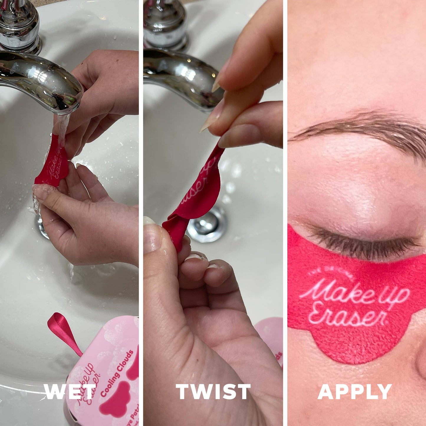 Cooling Clouds Reusable Under eye Patches