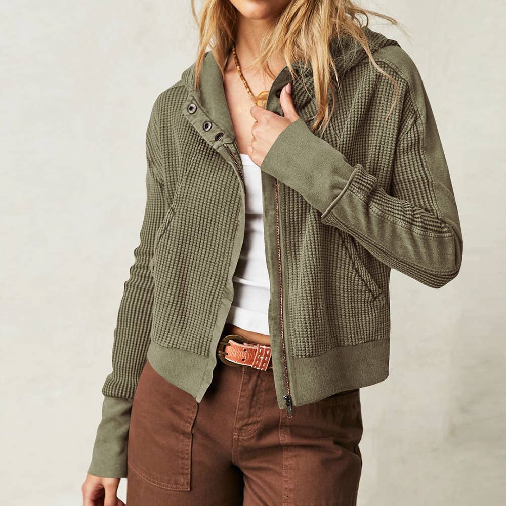 The Sadie Waffle Zip