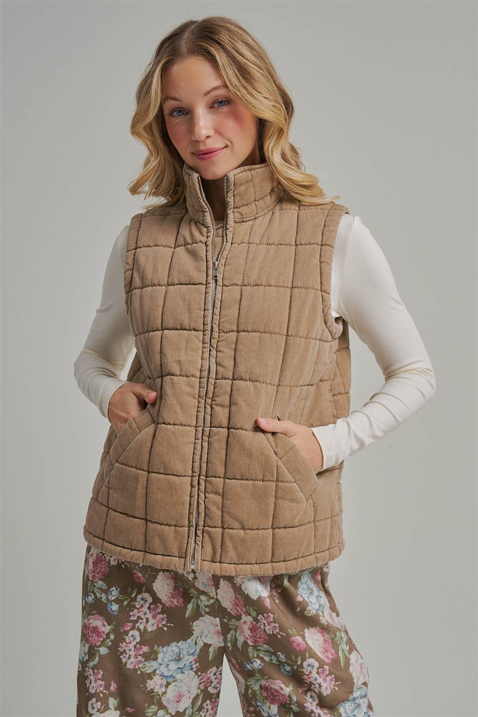 Quilted Puffer Vest