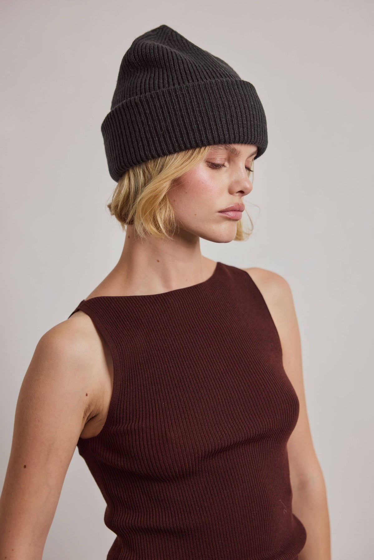 Recycled Bottle Beanie - Black Onyx