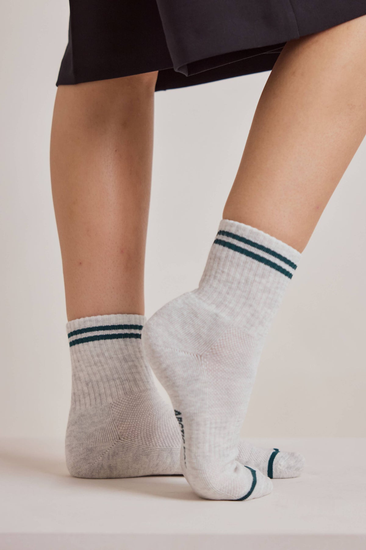 Gray Melange Bamboo Socks
