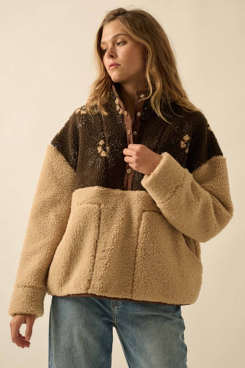 Fall Floral Fleece