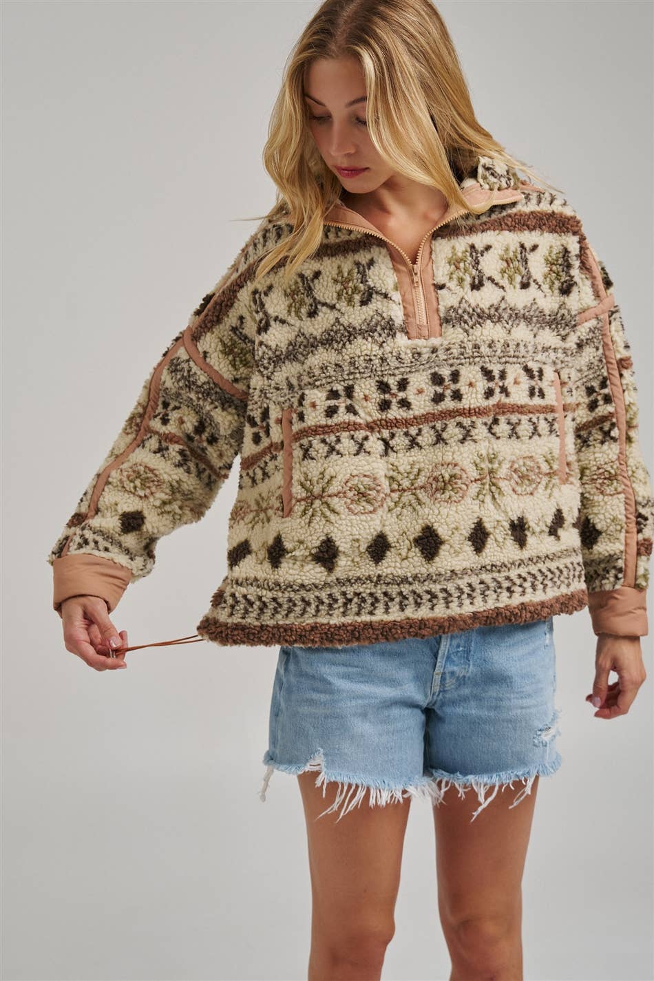Aztec Sherpa Jacket