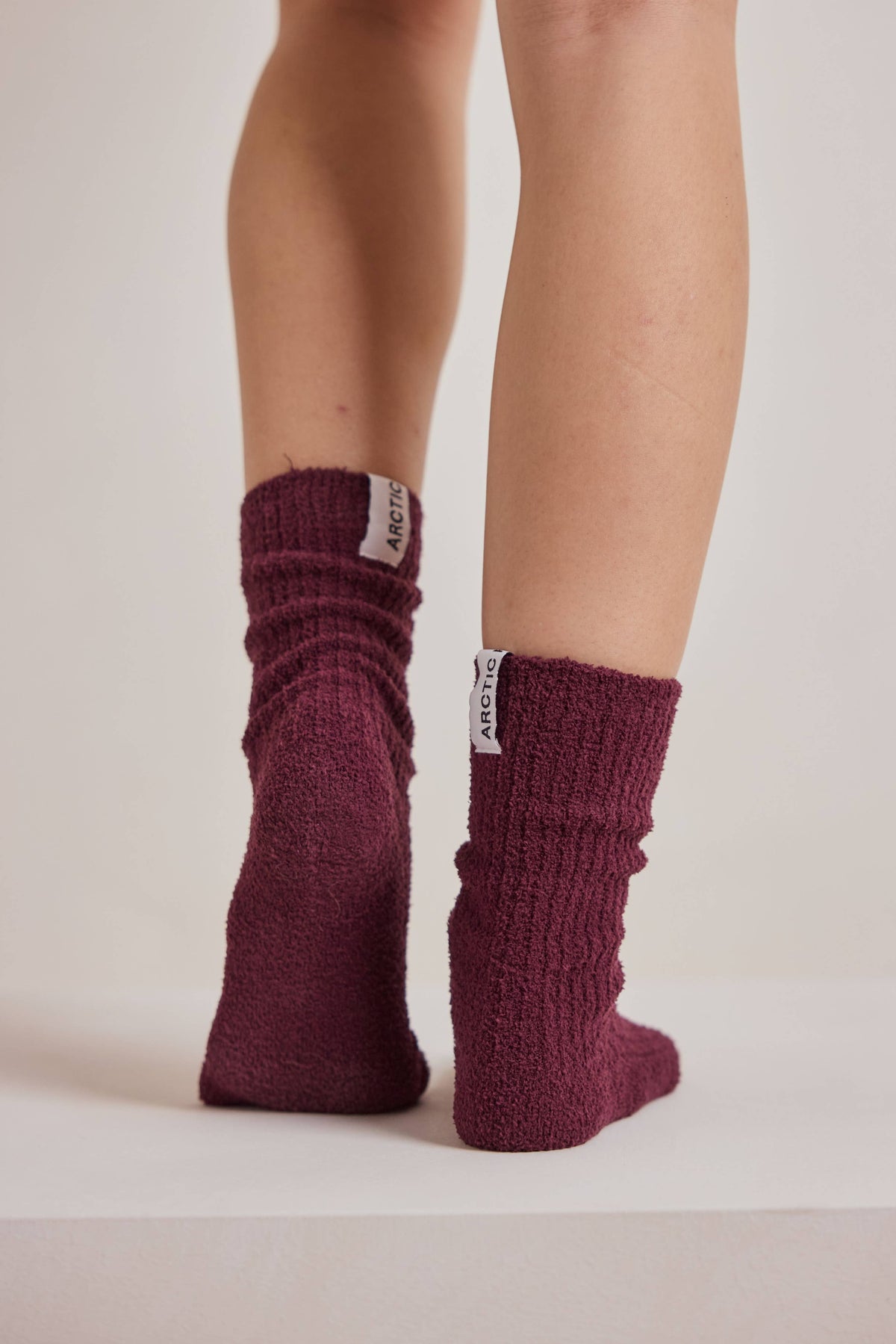 Cozy Socks - Cherry Lacquer