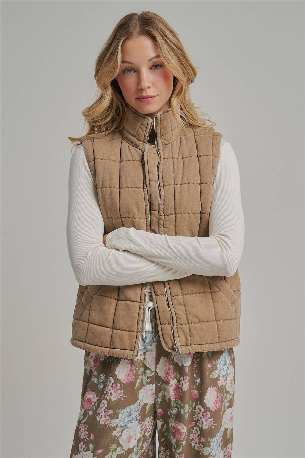 Quilted Puffer Vest