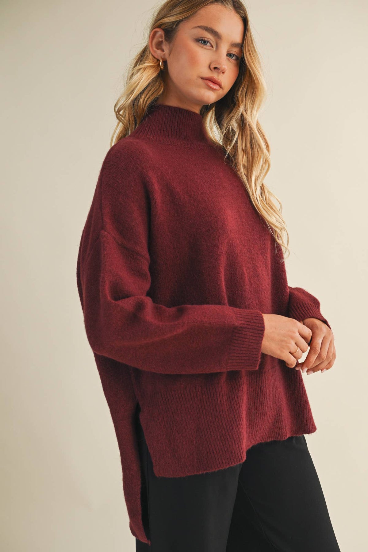 Cranberry Sweater