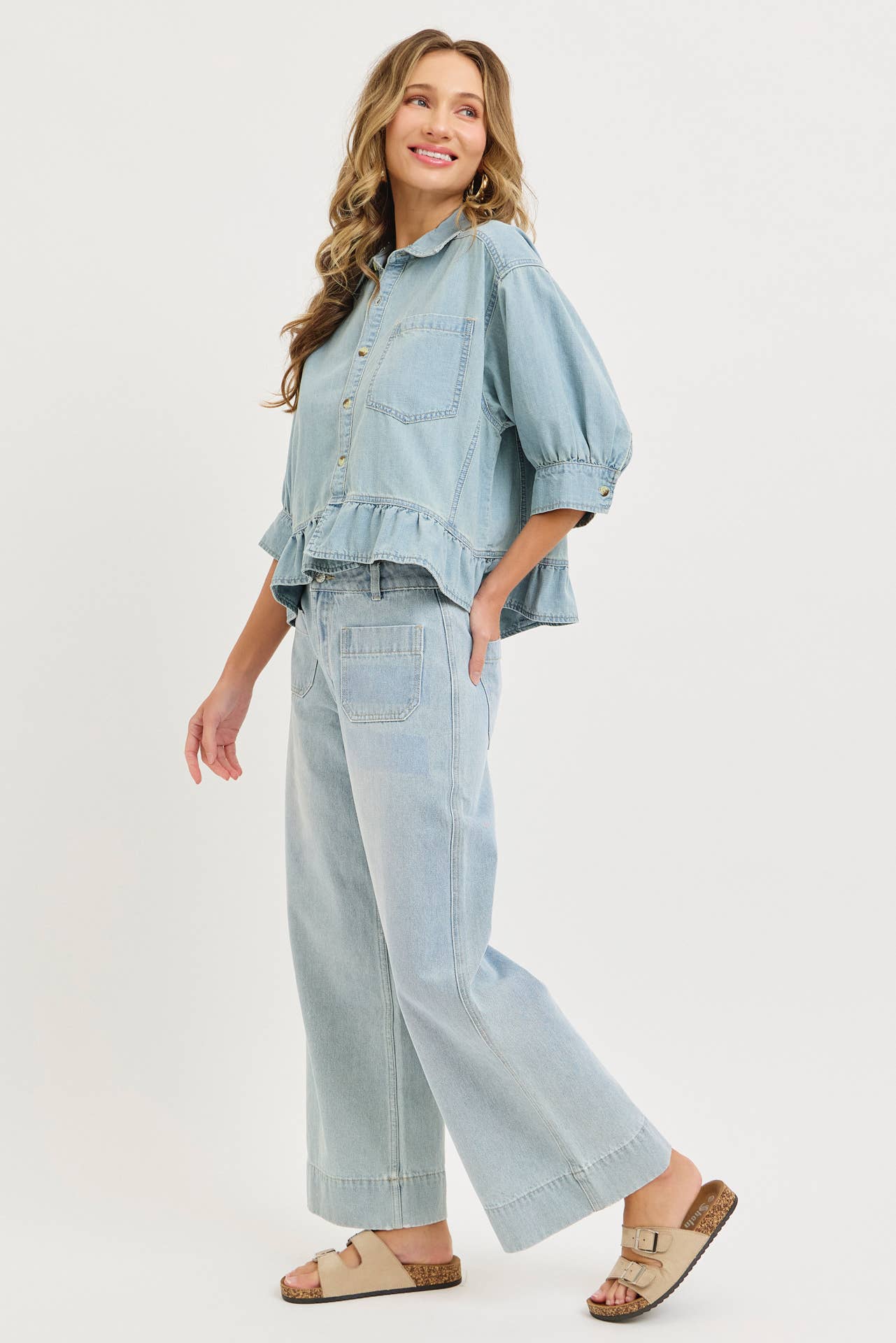 Denim Blouse