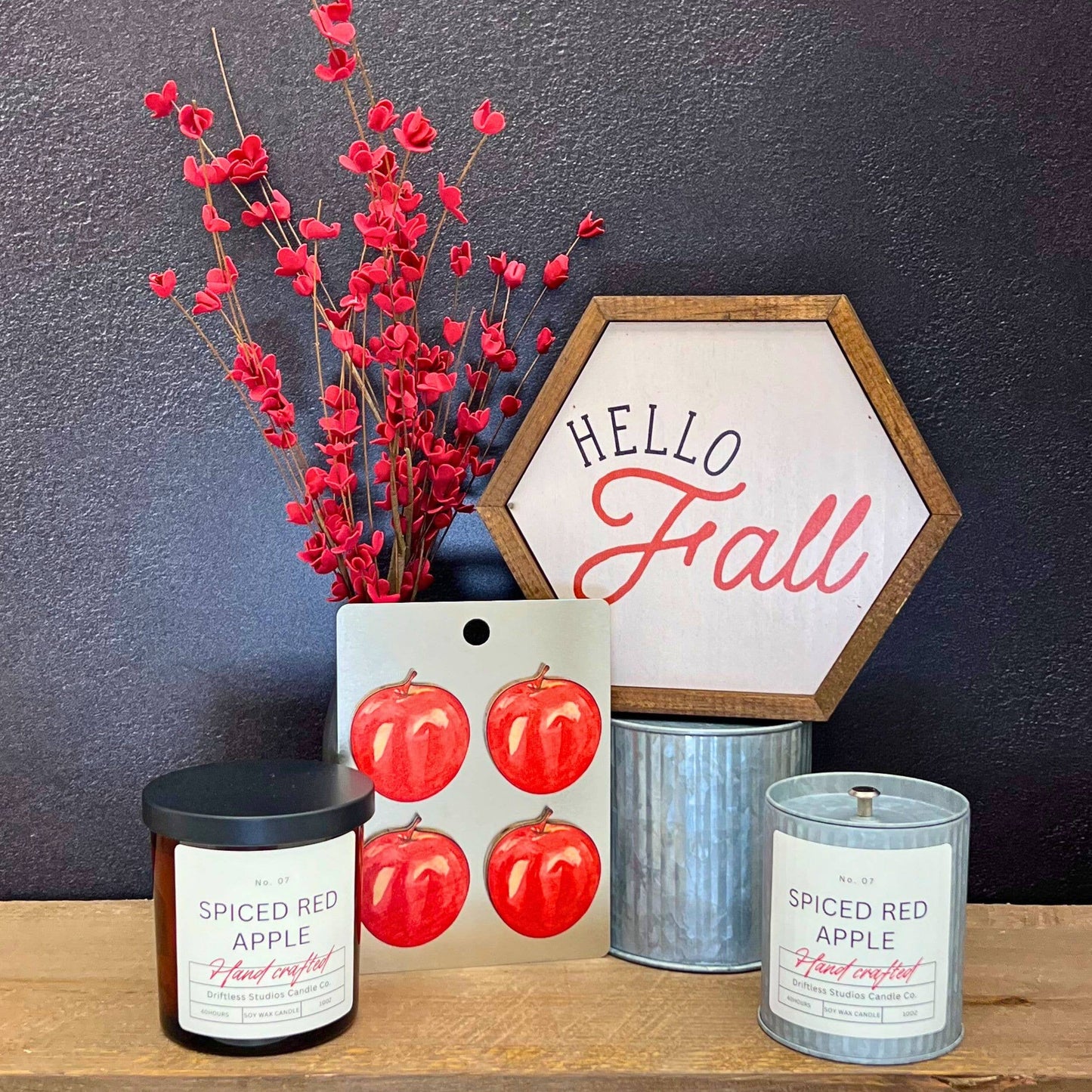 Spiced Red Apple Candle
