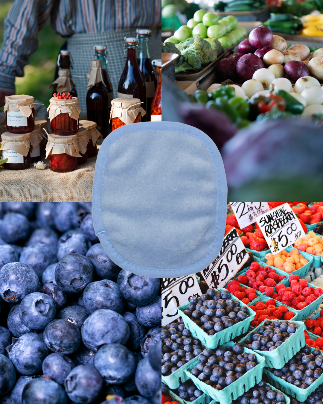 Farmer's Market 7-Day Set with Makeup Bag