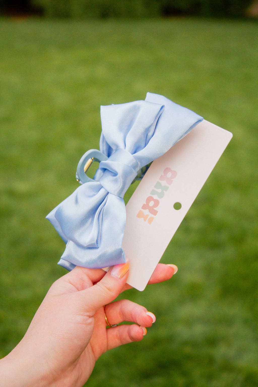 Bailey Satin Bow Claw Clip