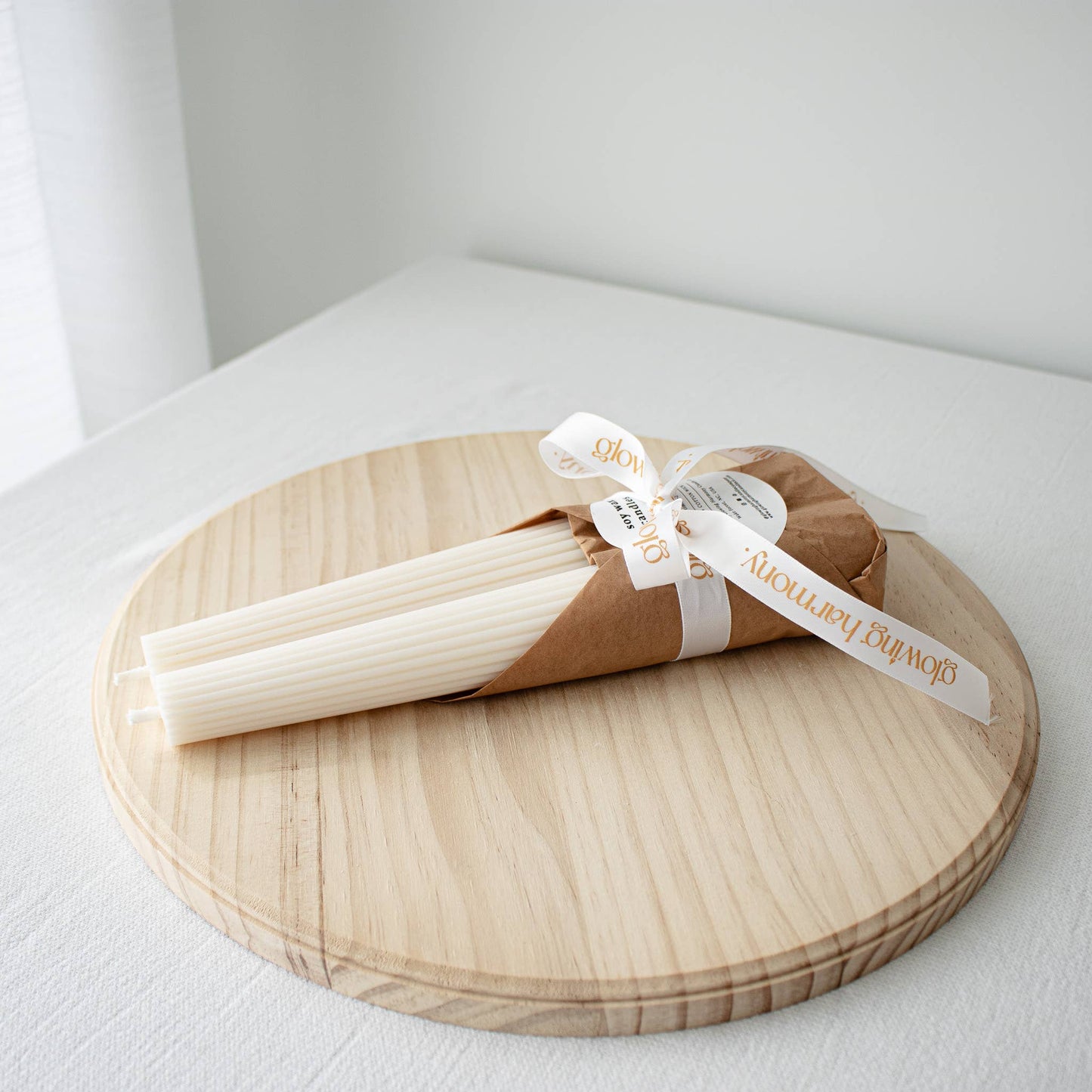 Ribbed Tower Candles