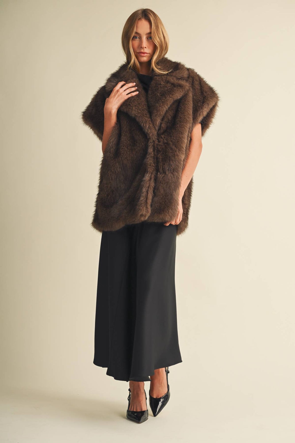 Faux Fur Vest