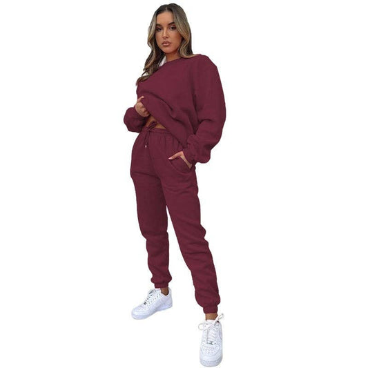 Cranberry Jogger Set