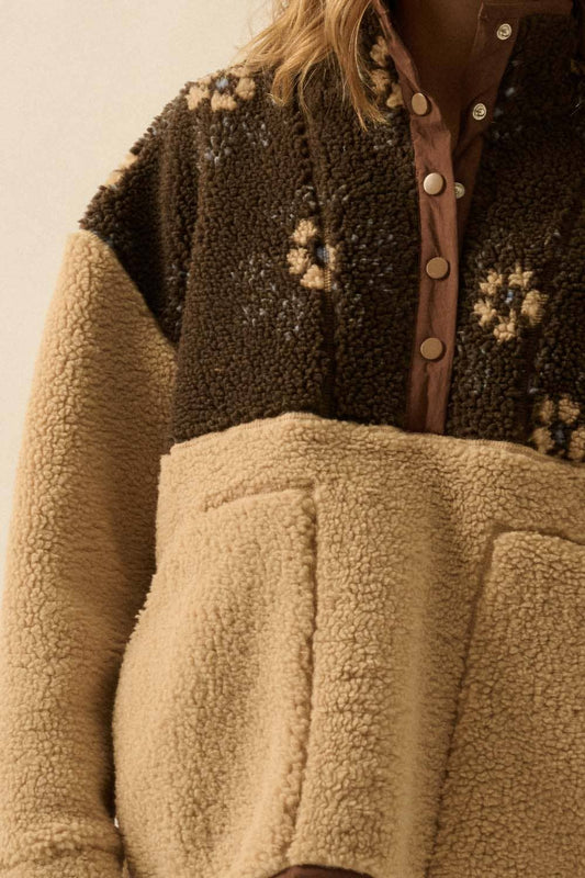 Fall Floral Fleece