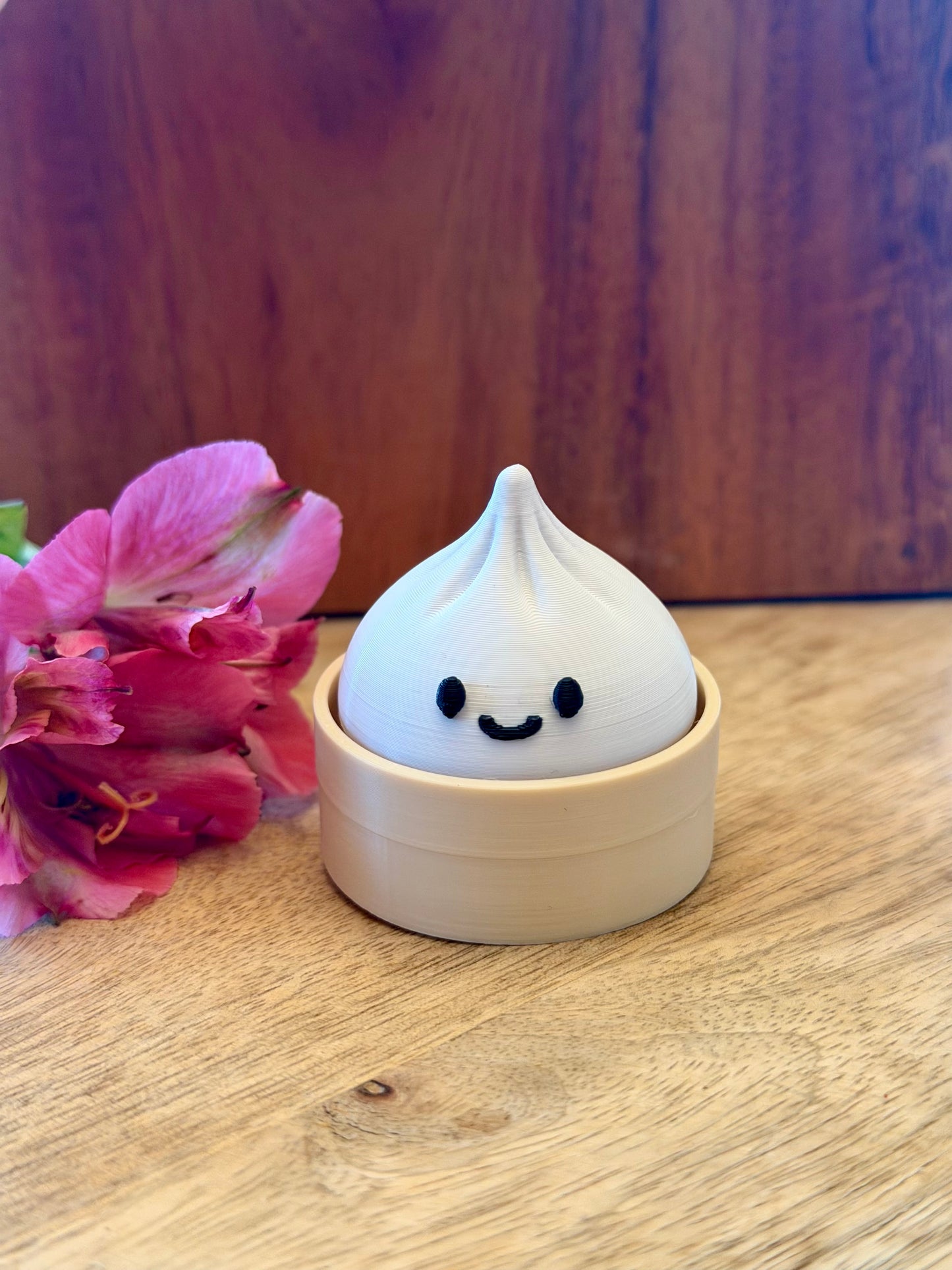 Smiling Dumpling Clicker Fidget