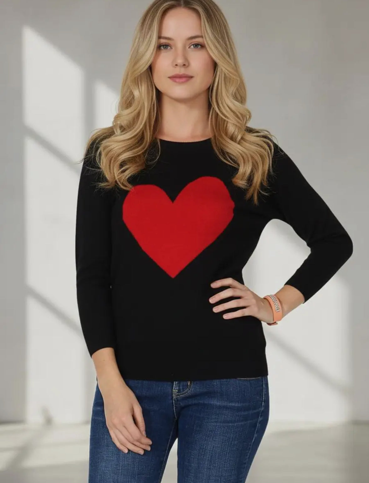 Big Heart Sweater