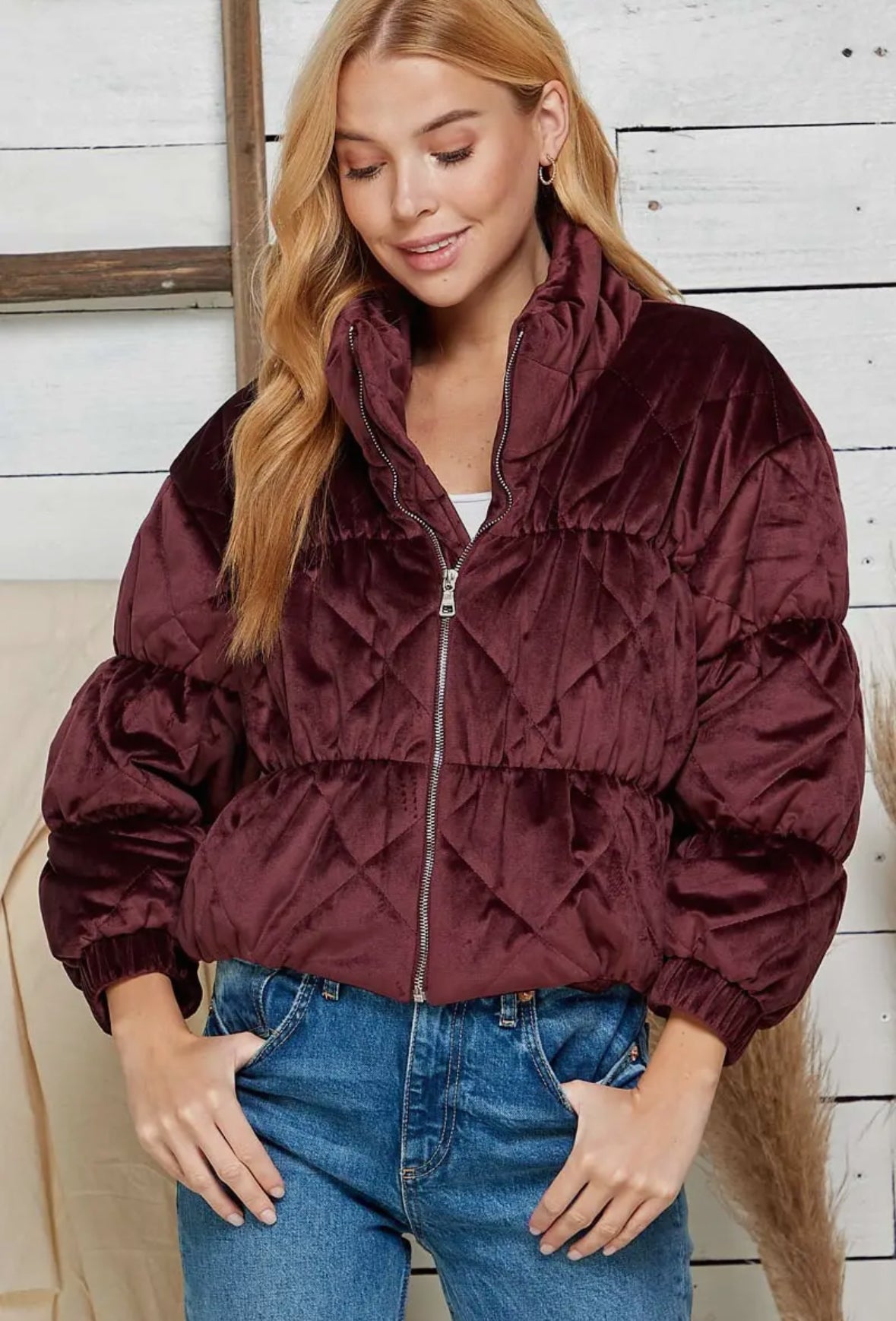 Isla Quilted Puffer Jacket