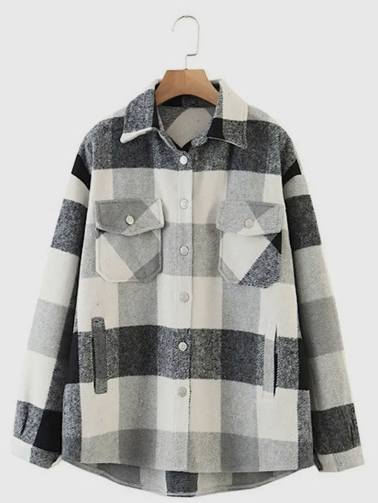 Plaid Flannel Shacket