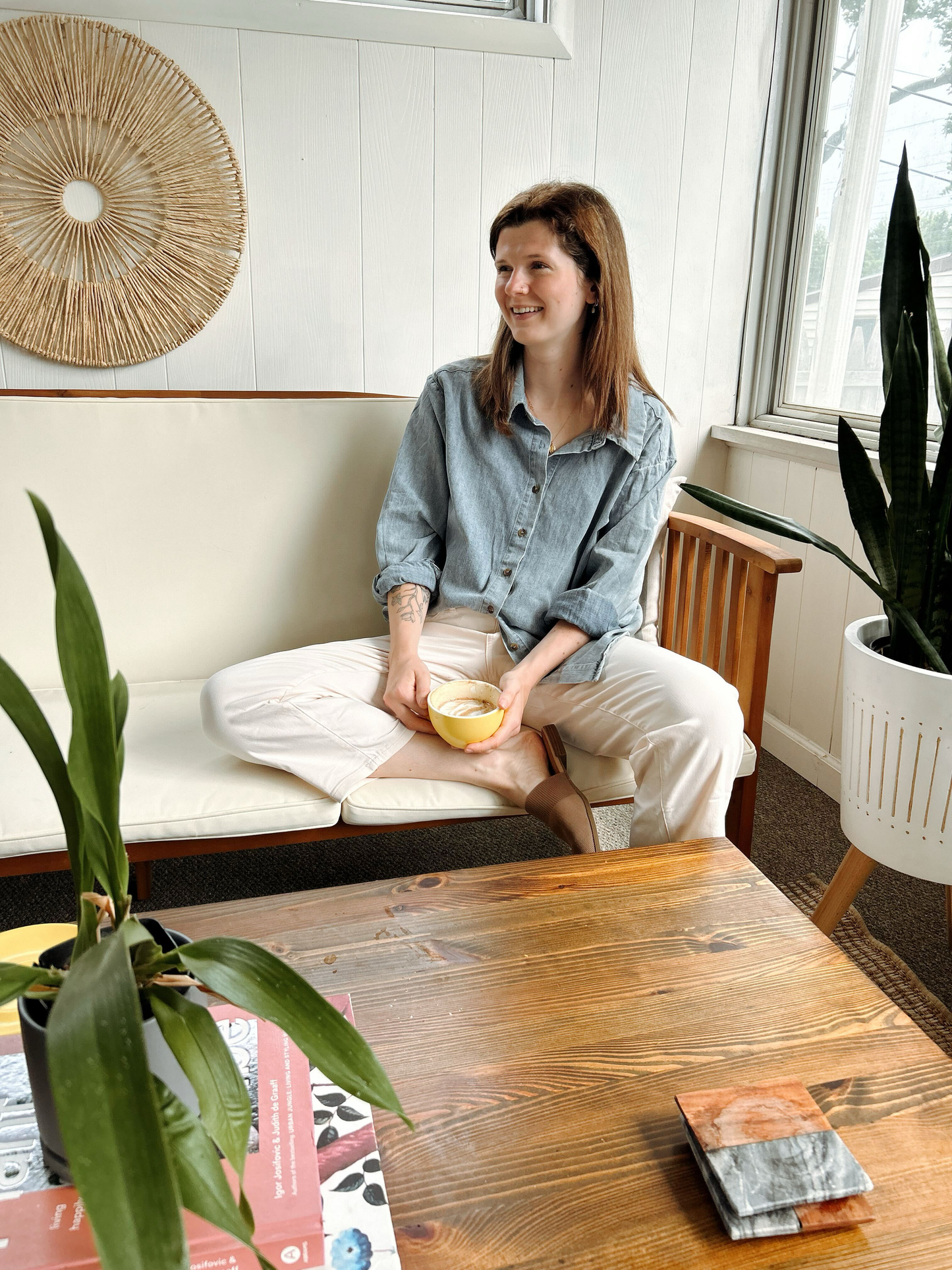 Chambray Button Up