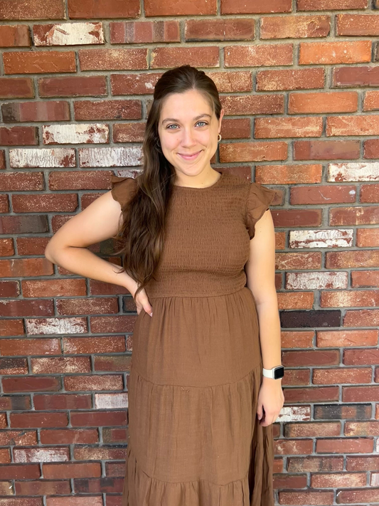 Cocoa Midi Dress