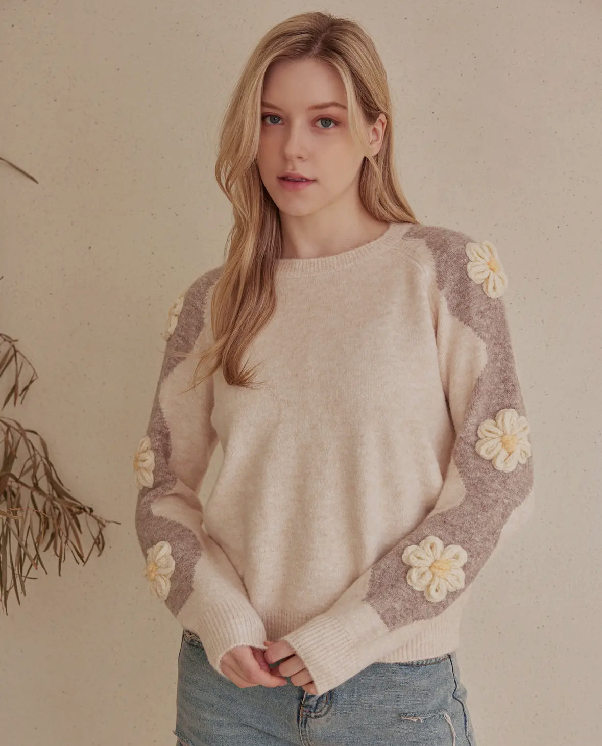 Floral Sweater