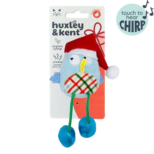 Holiday Bird Chirpy Cat Toy