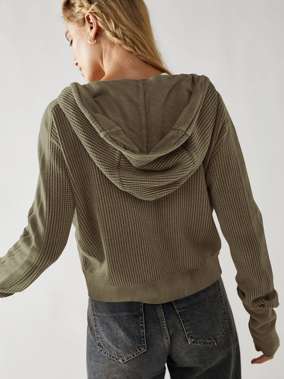 The Sadie Waffle Zip