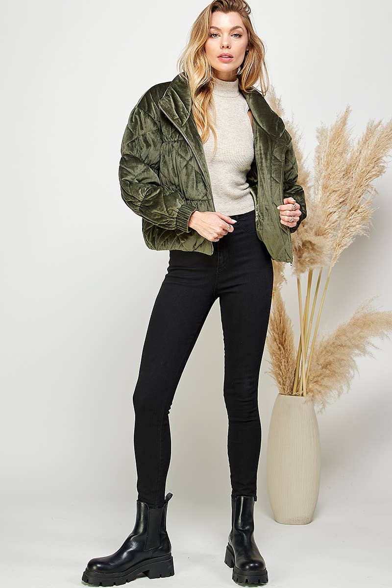 Isla Quilted Puffer Jacket