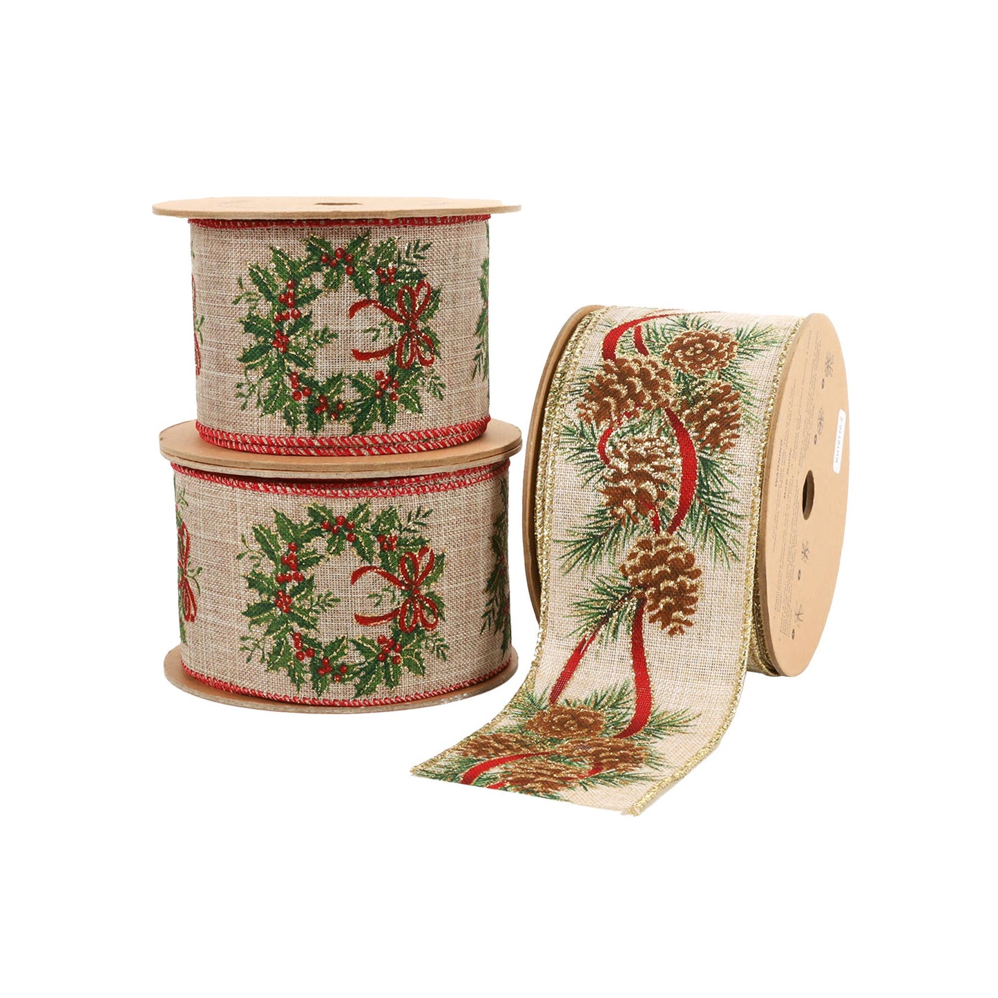 Holiday Wreath Ribbon