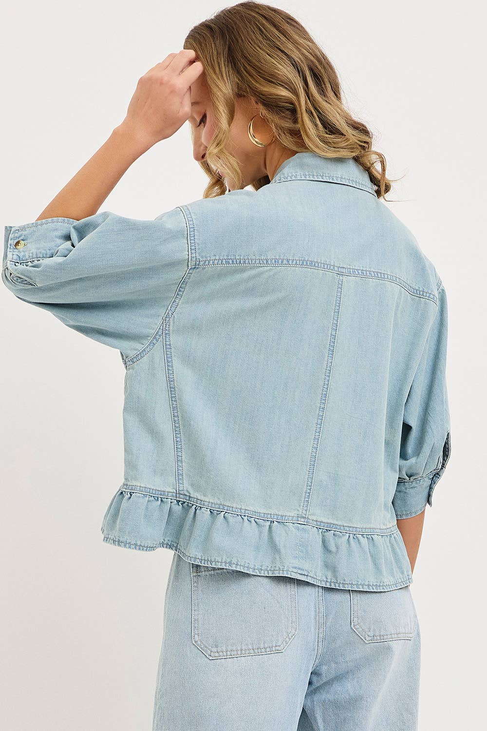 Denim Blouse