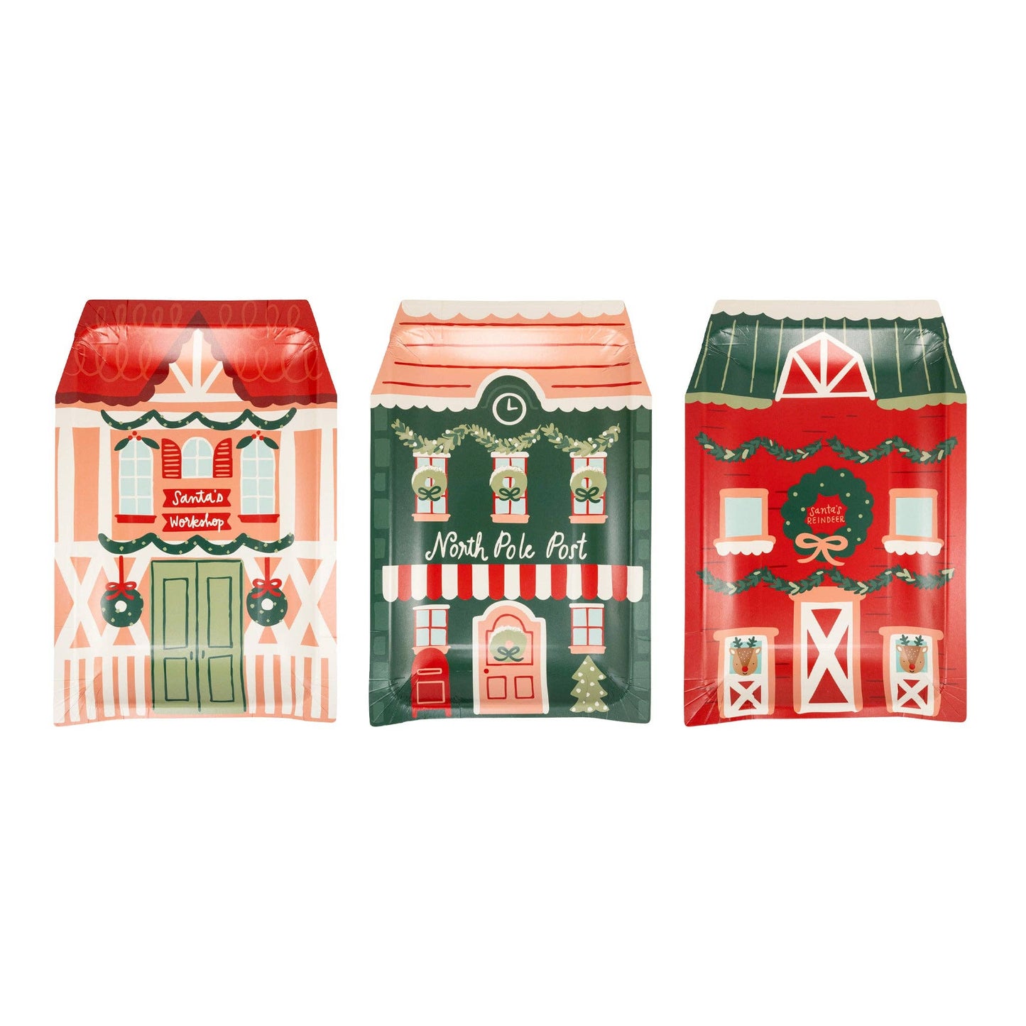 North Pole Plate Set