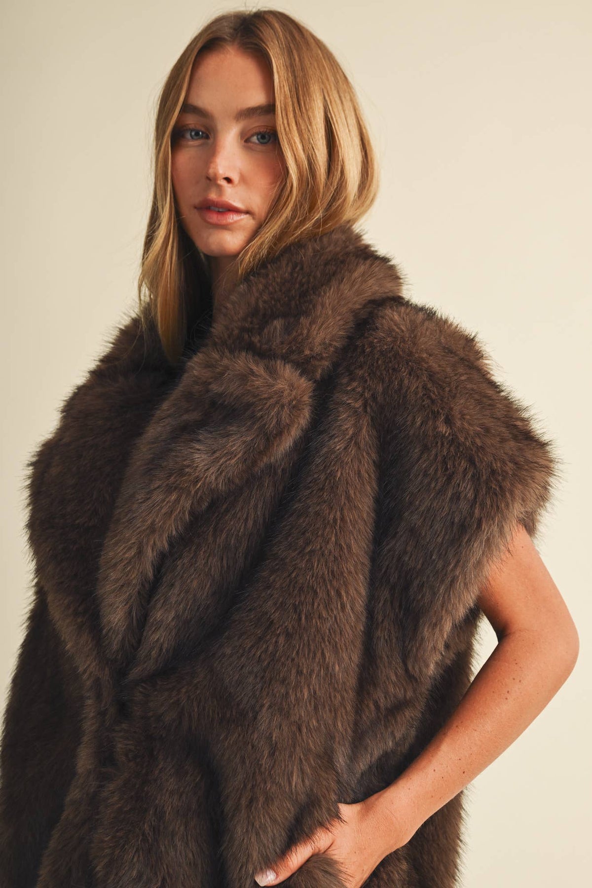 Faux Fur Vest