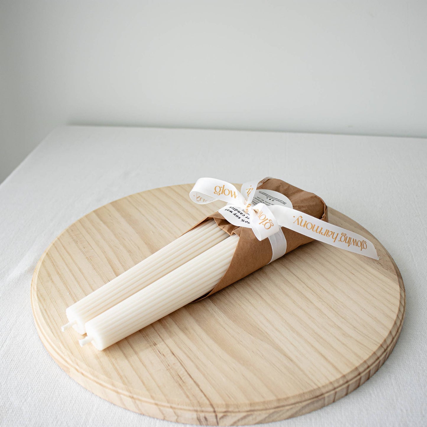 Ribbed Tower Candles