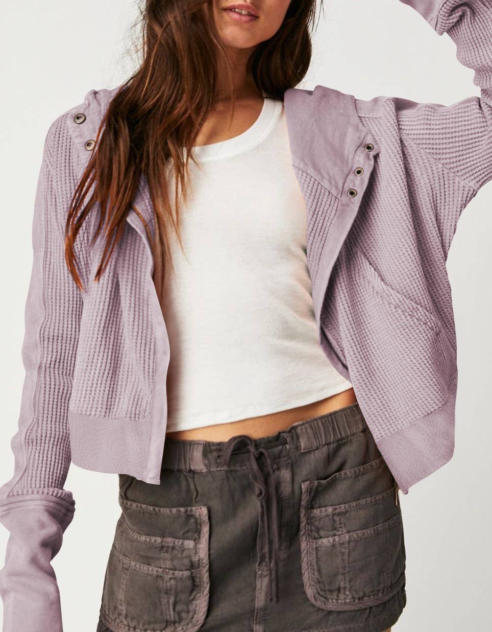 The Sadie Waffle Zip