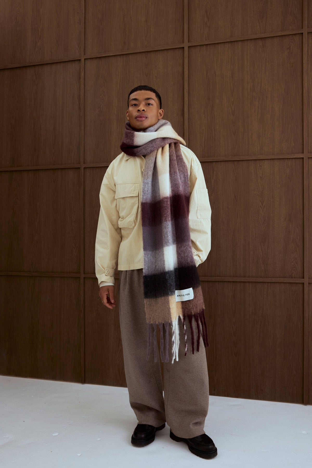 The Reykjavik Scarf - Dark Berry