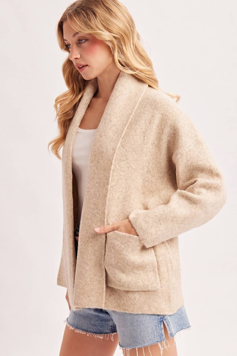 Heathered Cardi