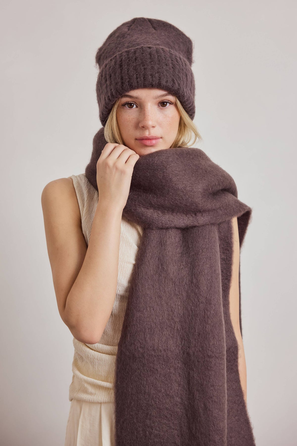 The Reykjavik Beanie Hat - Ground Coffee
