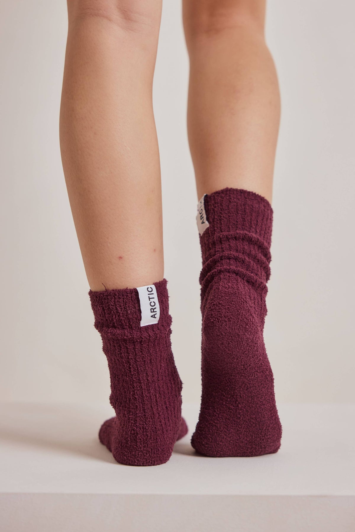 Cozy Socks - Cherry Lacquer