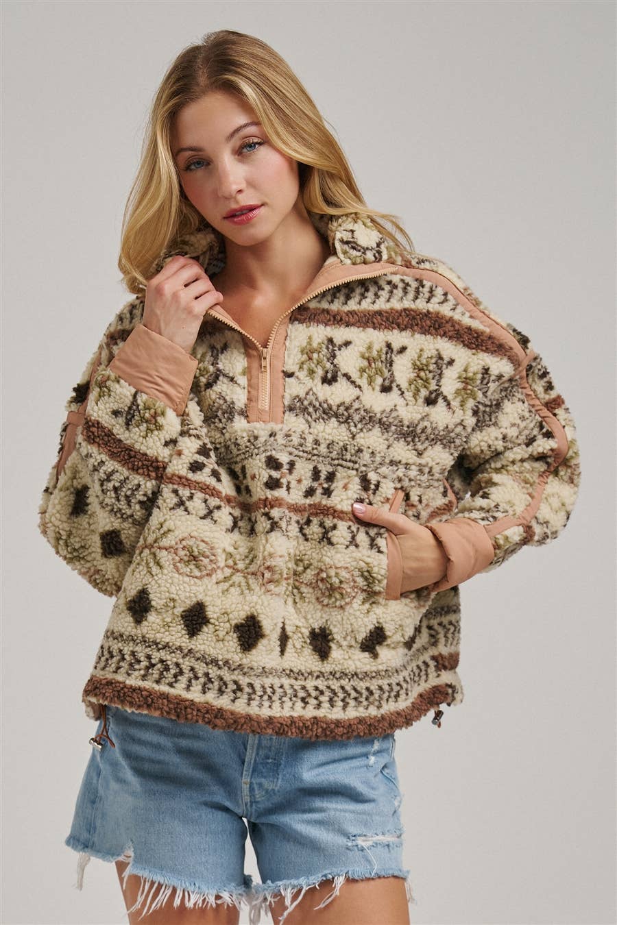Aztec Sherpa Jacket