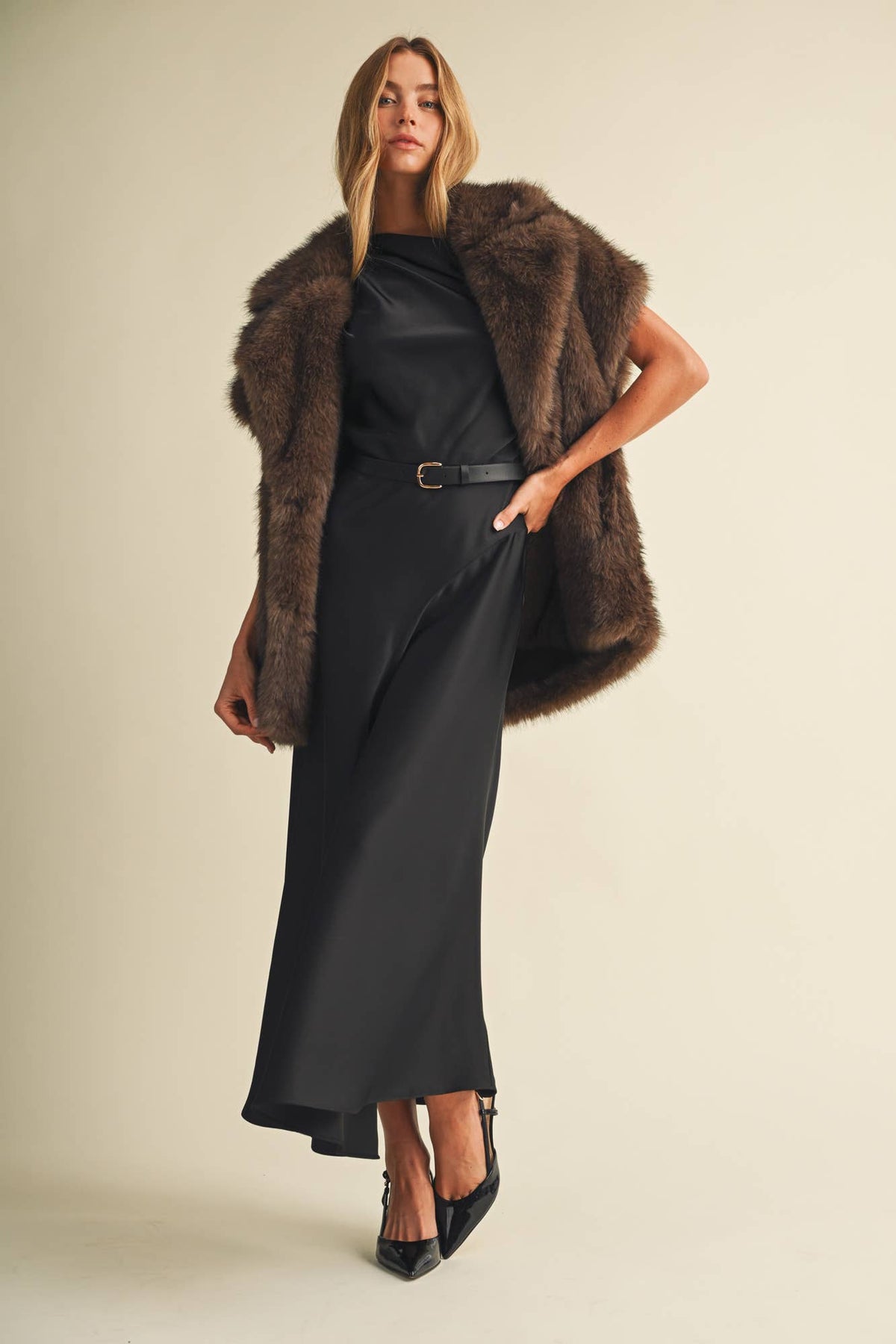 Faux Fur Vest