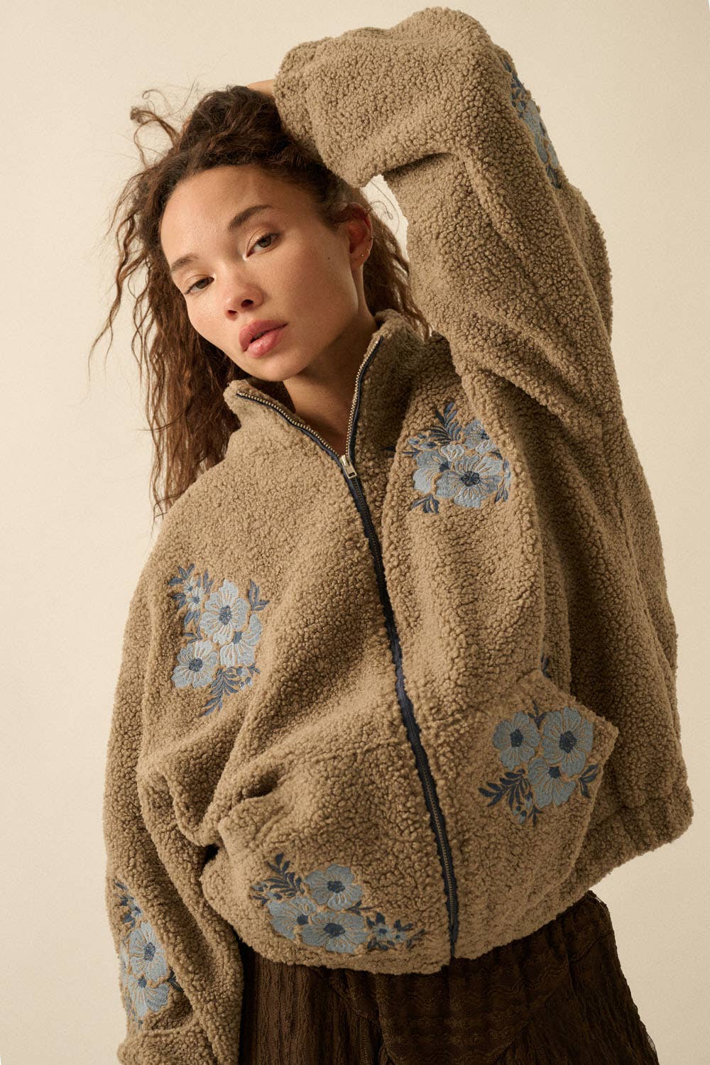 Flora Sherpa Jacket