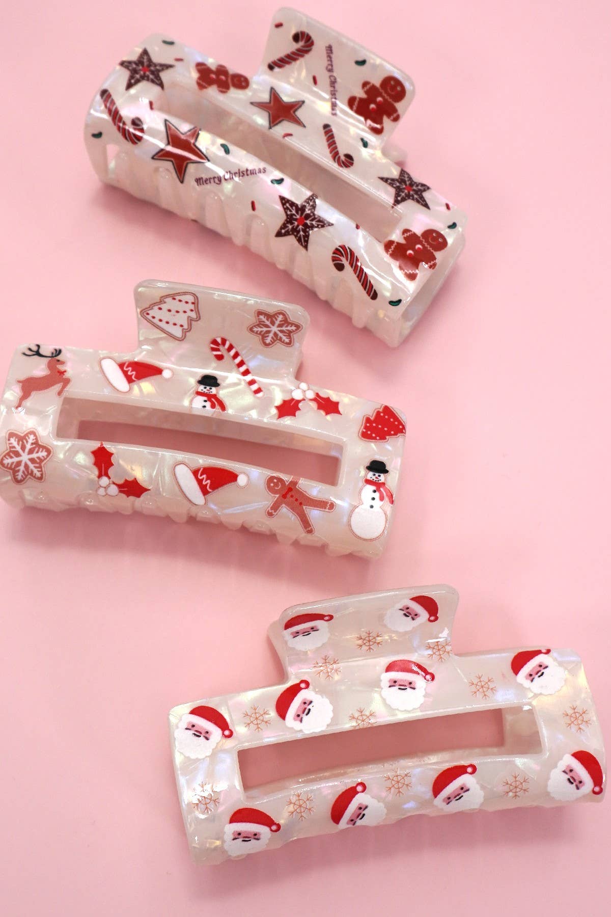 Merry Holiday Hair Clip