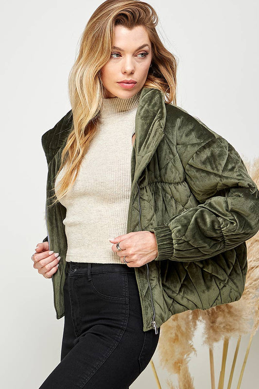 Isla Quilted Puffer Jacket