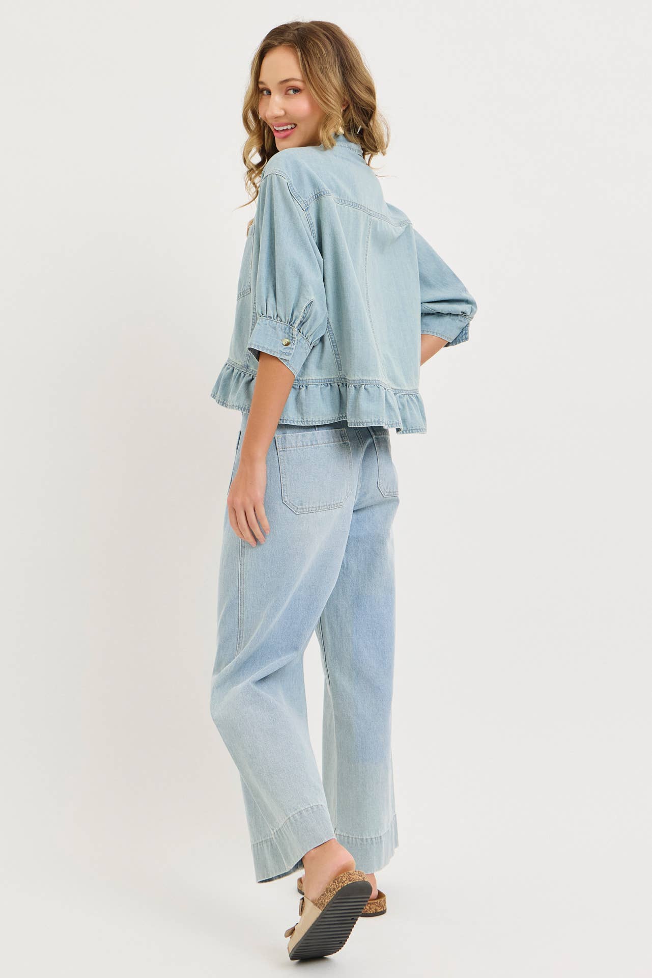 Denim Blouse