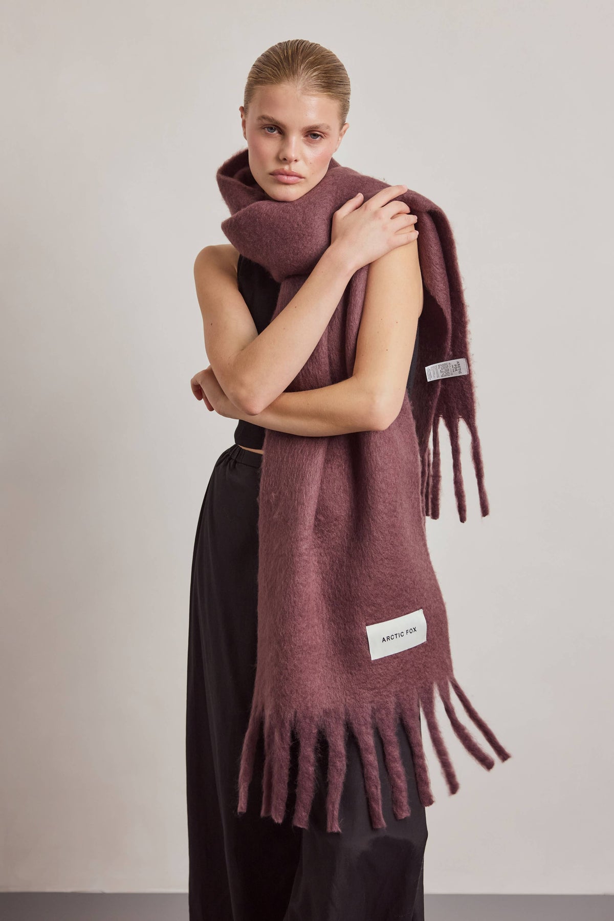 The Stockholm Scarf - Cocoa Powder