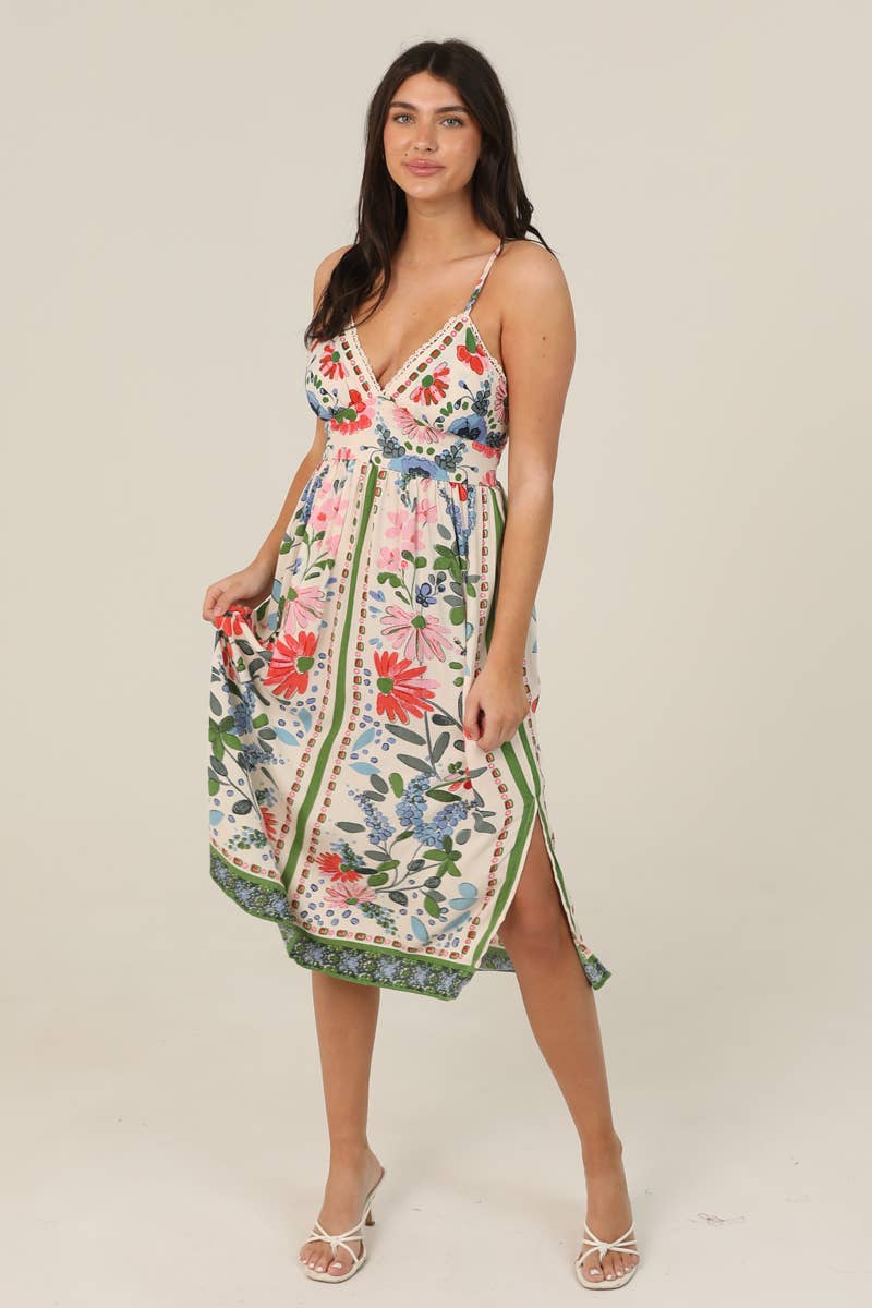 Floral Midi Dress