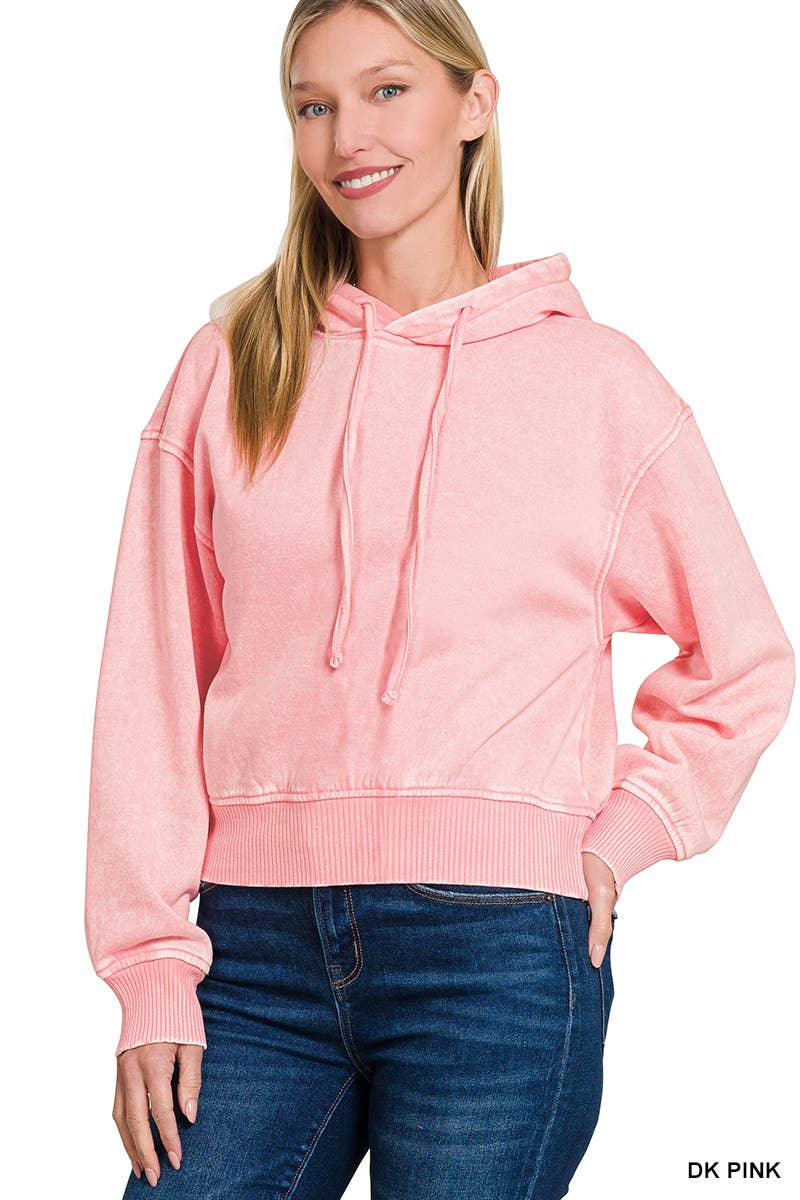 Forest Cropped Hoodie