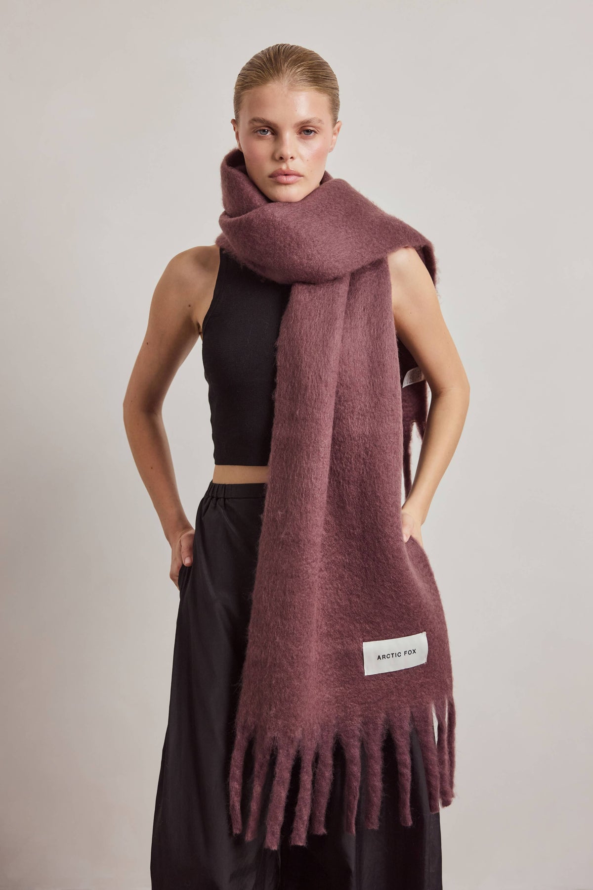 The Stockholm Scarf - Cocoa Powder