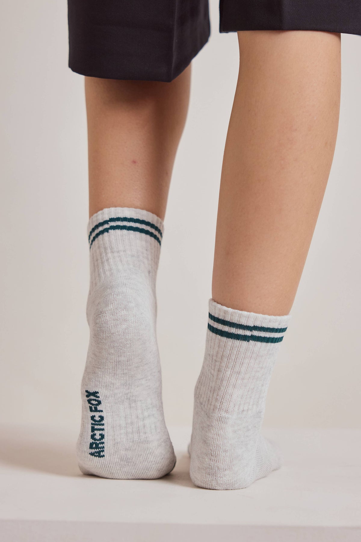 Gray Melange Bamboo Socks