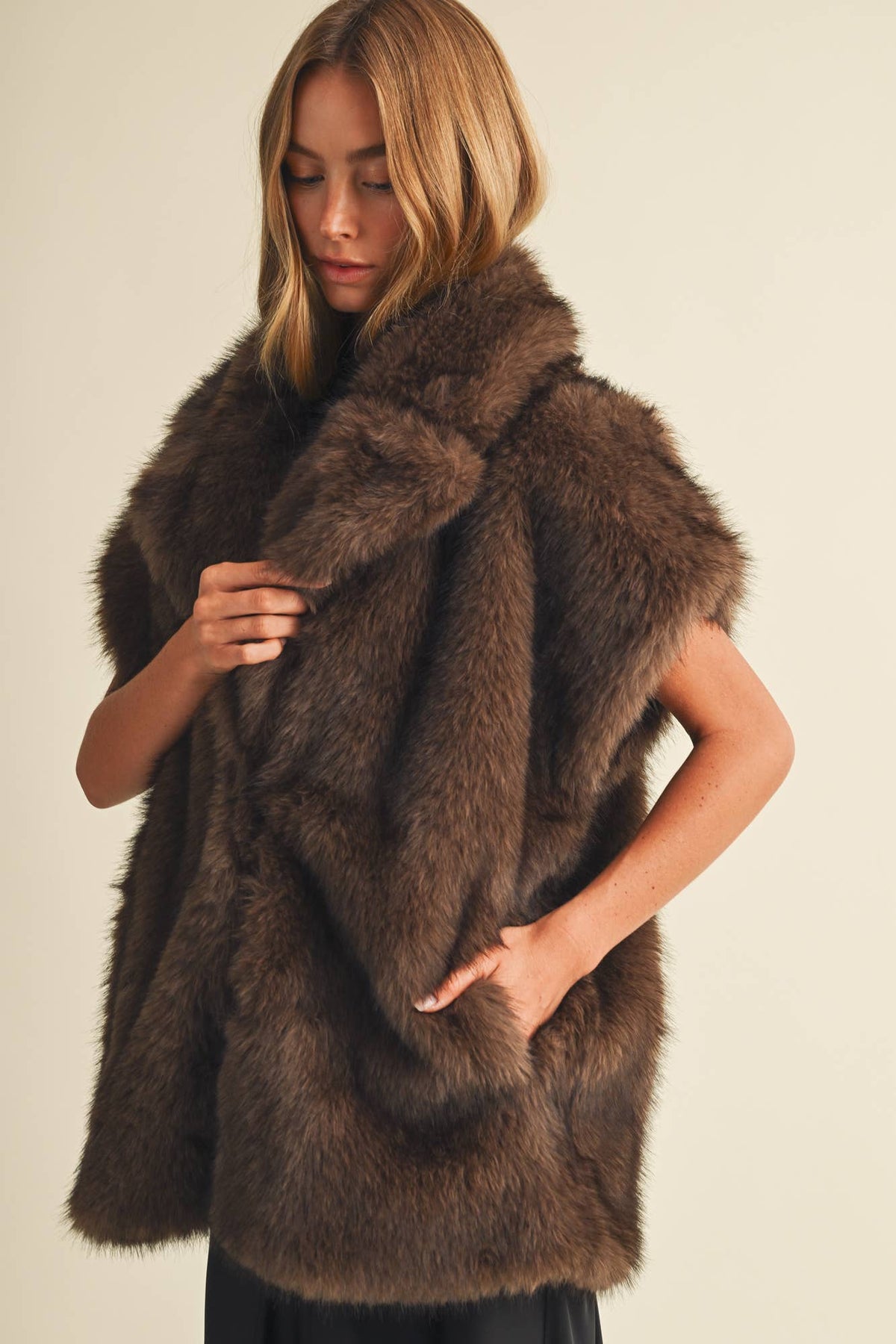 Faux Fur Vest